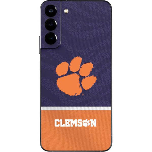 Clemson University Paw Logo Galaxy S22 Plus Skin